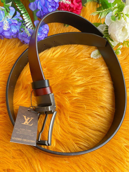DOUBLE SIDED LEATHER BELTS
