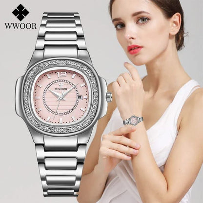 WWOOR LADIES ADJUSTABLE MESH STRAP WATER RESISTANT ENQUIRIES