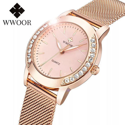 WWOOR LADIES ADJUSTABLE MESH STRAP WATER RESISTANT ENQUIRIES