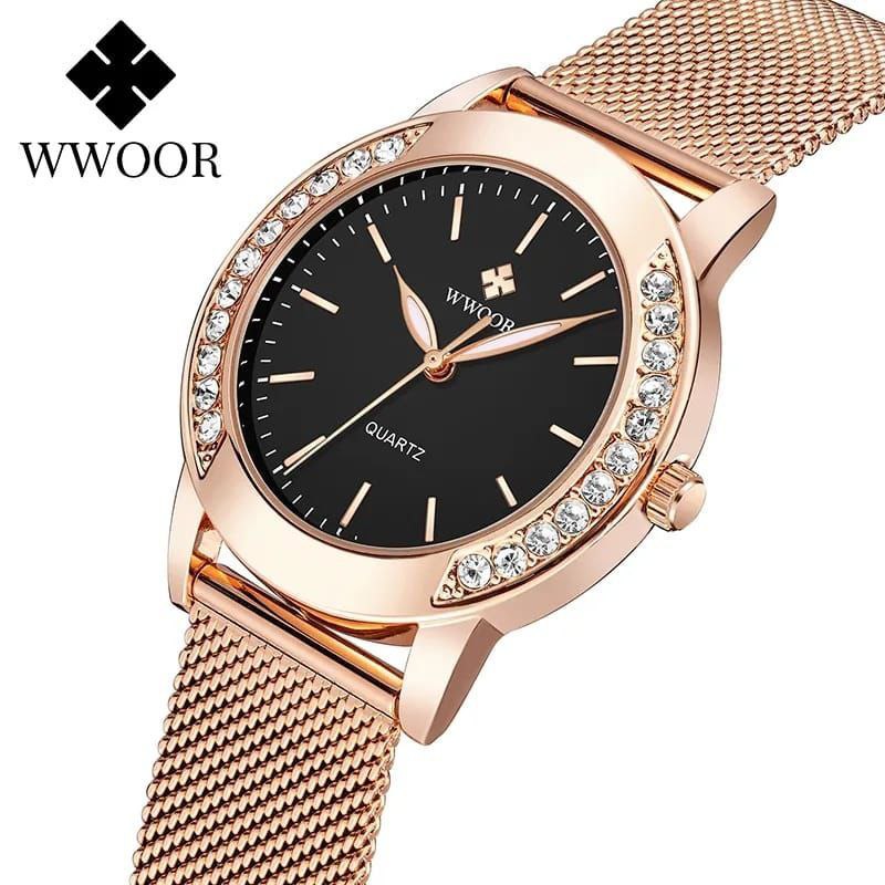 WWOOR LADIES ADJUSTABLE MESH STRAP WATER RESISTANT ENQUIRIES
