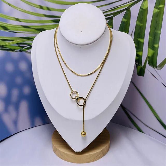 NECKLACES HYPOALLERGENIC STAINLESS STEEL FINISH BOXES NOT INCLUDED