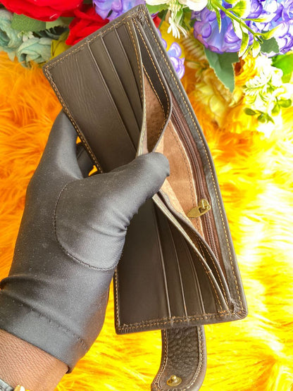 LEATHER WALLETS WITH ZIP