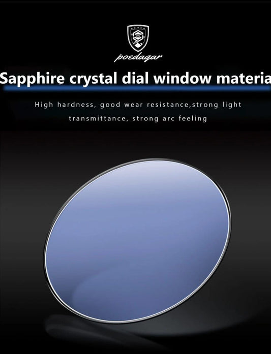 POEDAGAR MEN 928 BATTERY POWERED CHRONOGRAPH MOVEMENT STRONG LUMINOUS