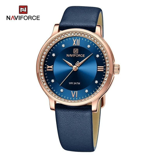 #NAVIFORCE LADIES #NF5013 ADJUSTABLE MESH STRAP WATER RESISTANT SILVER ROSE-BLUE ROSE-GREEN ENQUIRIES