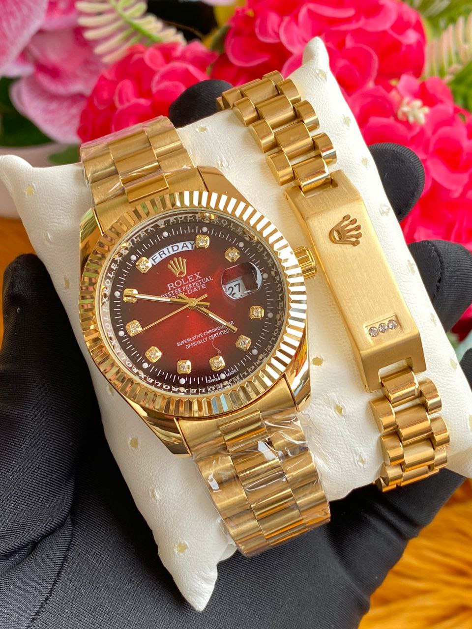 ROLEX X BRACELET NONFADE ROLEX BRANDED BRACELETS ROLEX BRANDED BOX