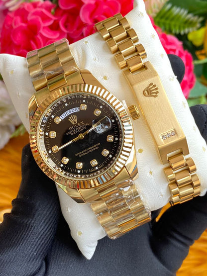 ROLEX X BRACELET NONFADE ROLEX BRANDED BRACELETS ROLEX BRANDED BOX