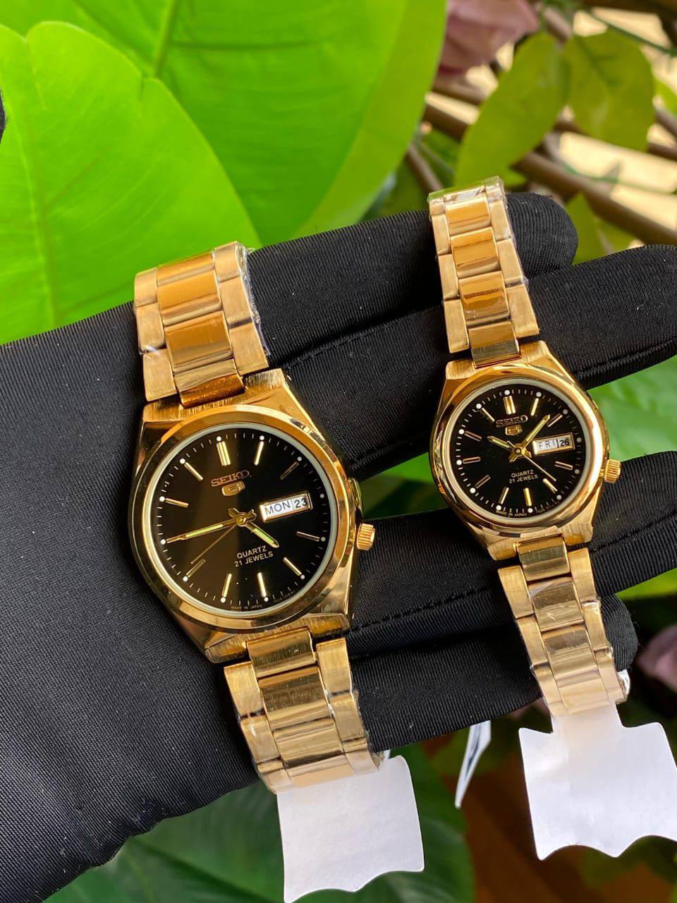 SEIKO 5 COUPLE WATCHES