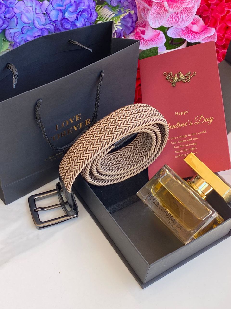⌚MEN GIFT PACKAGES⌚ WOOVEN BELT PERFUME TESTER BAG,BOX&CARD KINDLY NOTE THIS PACKAGE CAN BE COMBINED WITH ANY ANY PERFUME ANY WOOVEN BELT COLOR