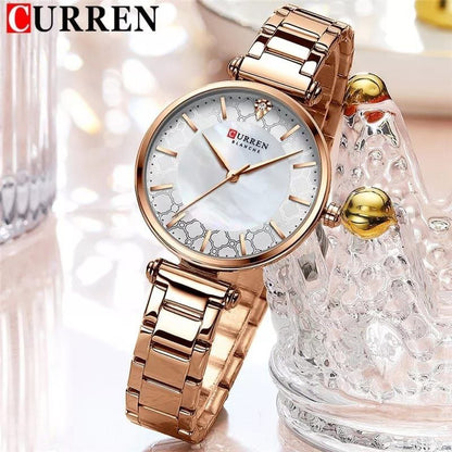CURREN LADIES #9072 WATER RESISTANT BATTERY POWERED ENQUIRIES