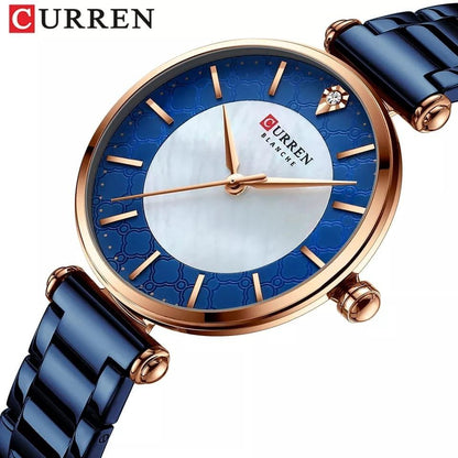 CURREN LADIES #9072 WATER RESISTANT BATTERY POWERED ENQUIRIES