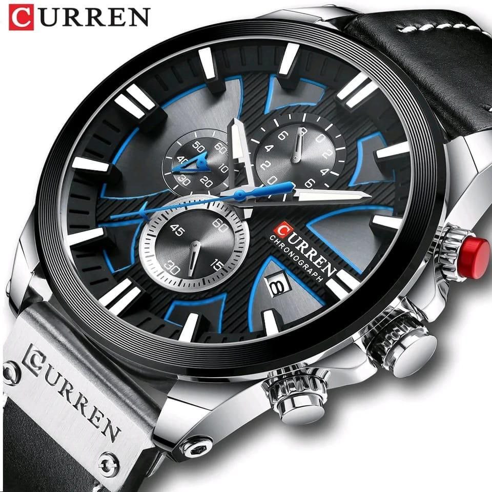CURREN GENTS #8346 WATER RESISTANT BATTERY POWERED DATE DISPLAY CHRONOGRAPH MOVEMENT ENQUIRIES