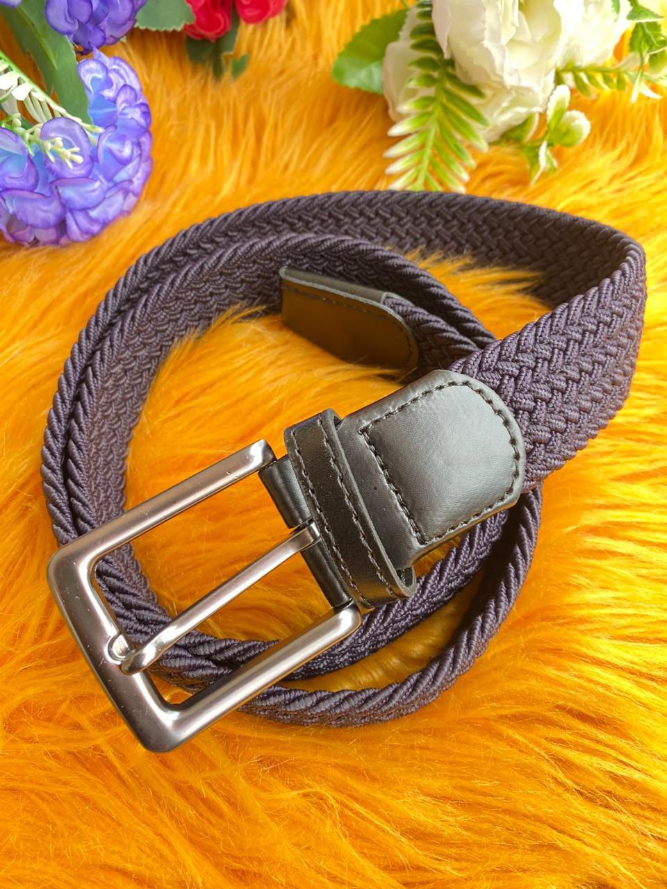 WOOVEN BELTS STRETCHING DURABLE UNISEX