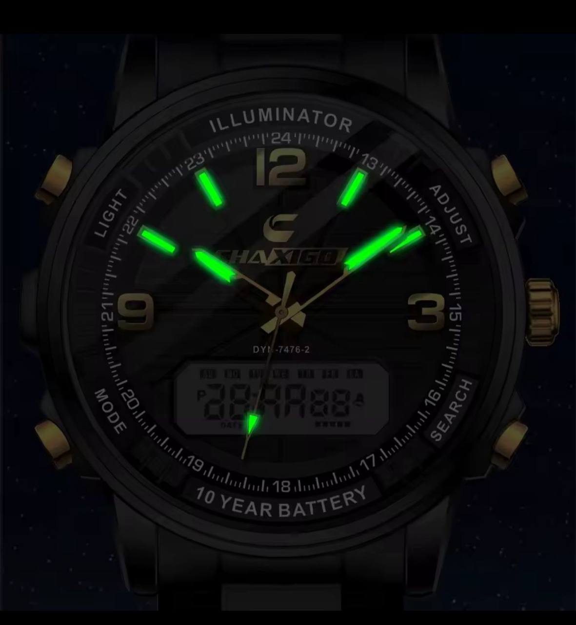 CHAXIGO DUAL TIME #7476