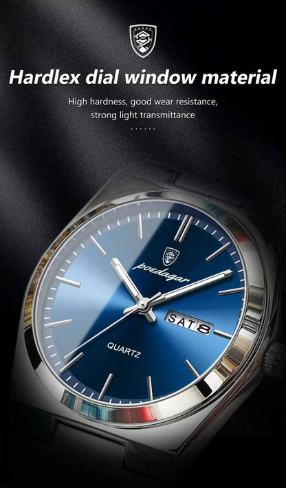 POEDAGAR DAY AND DATE DAY AND DATE DISPLAY STRONG LUMINOUS 3ATM WATERPROOF ENQUIRIES