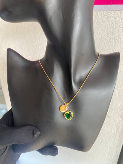 INITIAL LETTERS HYPOALLERGENIC NECKLACES NON FADE STAINLESS STEEL HYPOALLERGENIC NECKLACE GIFT BOXES