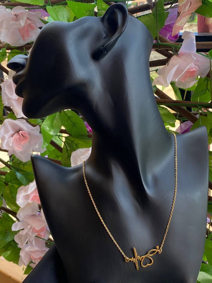 INITIAL LETTERS HYPOALLERGENIC NECKLACES NON FADE STAINLESS STEEL HYPOALLERGENIC NECKLACE GIFT BOXES