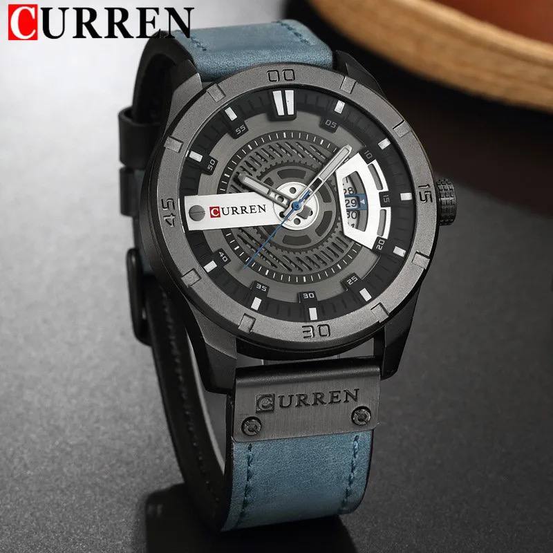 CURREN GENTS 8301 BATTERY POWERED DATE DISPLAY WATER RESISTANT CURREN BRANDED BOX ENQUIRIES