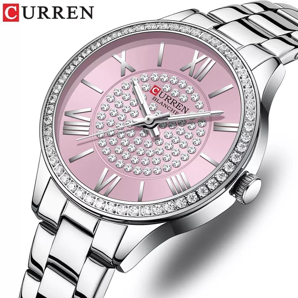 CURREN LADIES 9084 ROSE GOLD SILVER