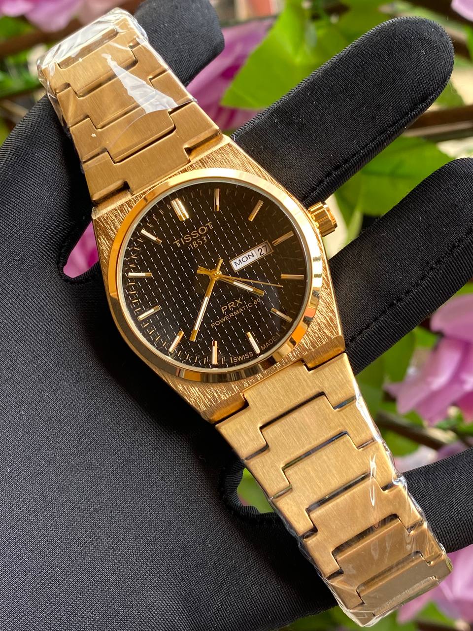 TISSOT DAY & DATE BATTERY POWERED WATER RESISTANT DAY & DATE DISPLAY STAINLESS STEEL FINISH ENQUIRIES