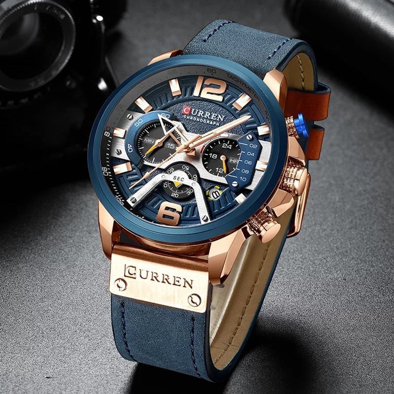 CHRONOGRAPH CURREN 8329 BLUE