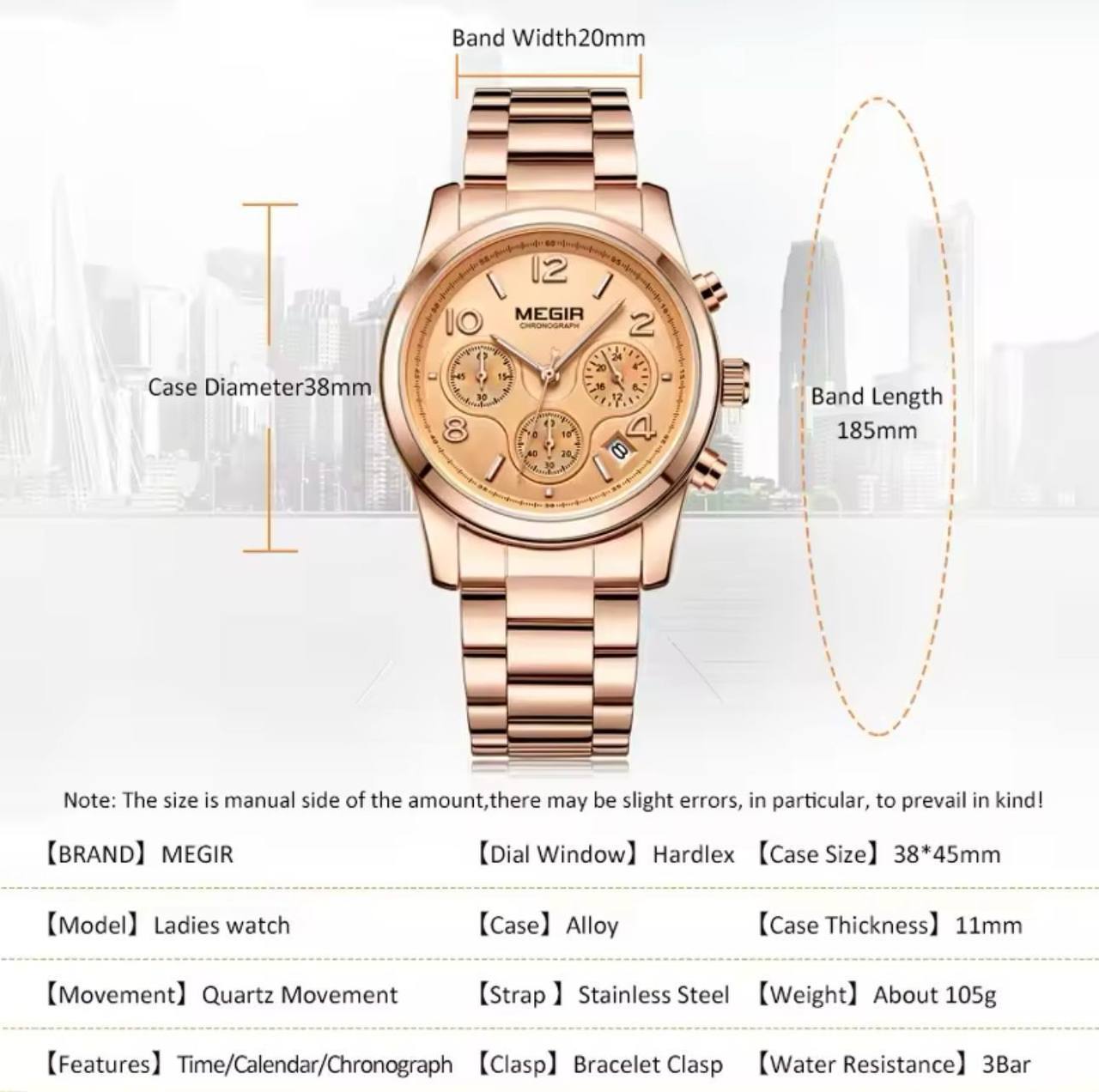 MEGIR CHRONOGRAPH WATCH