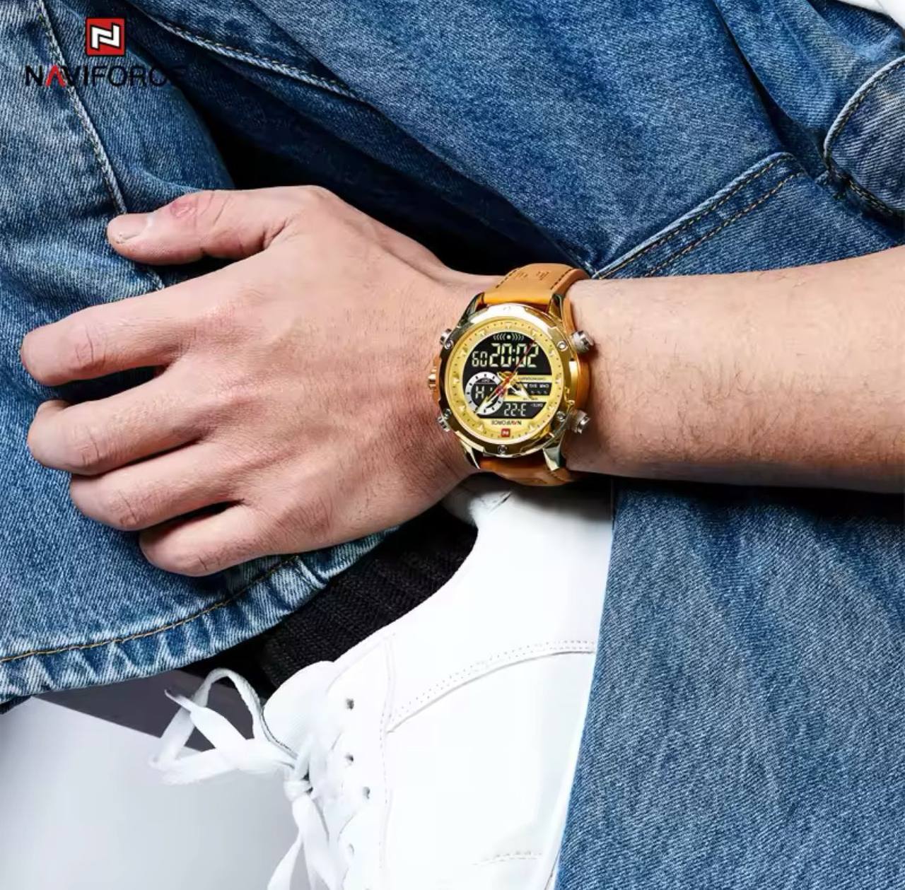 NAVIFORCE GENTS WATCH #NF 9208