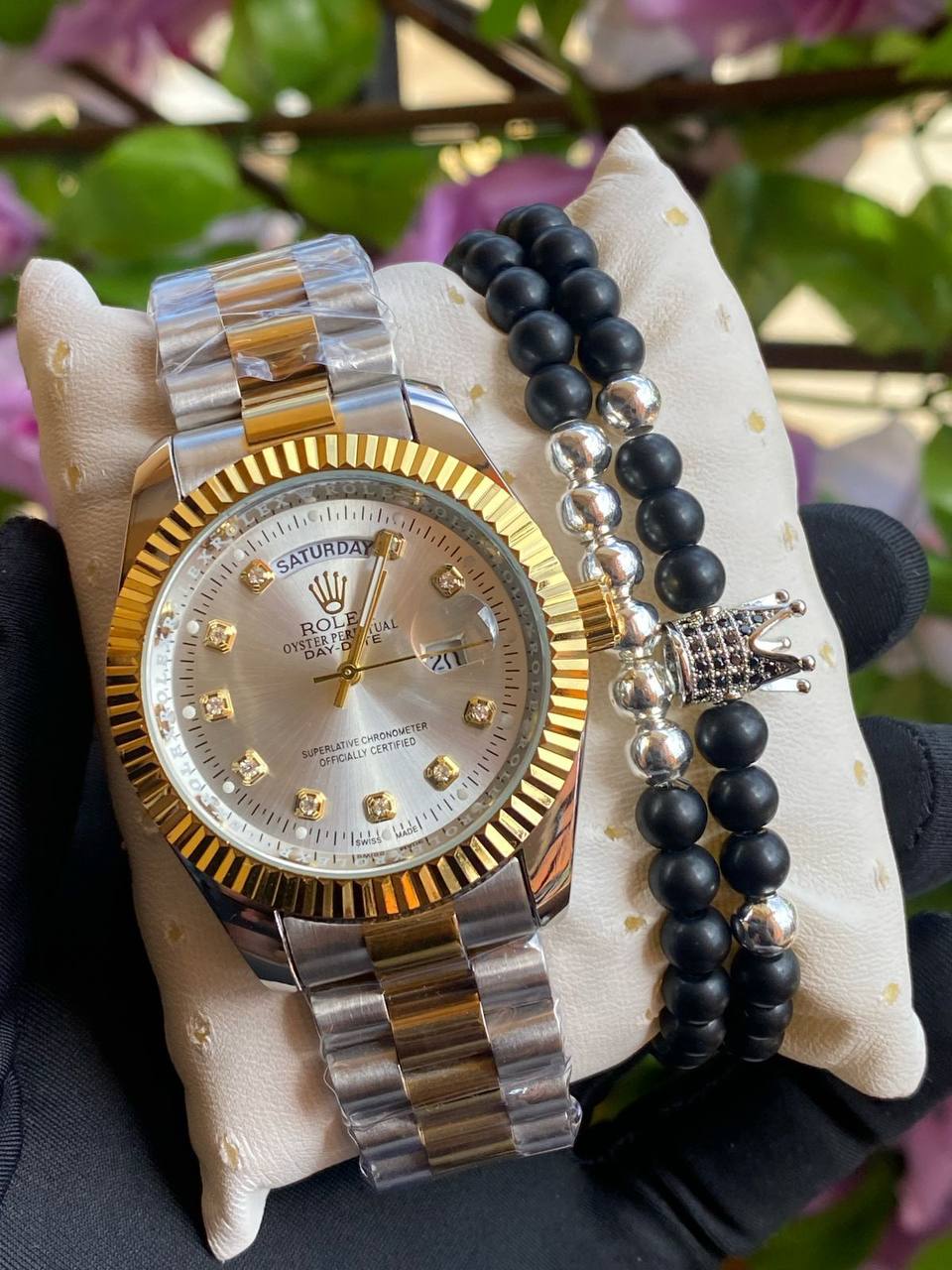 NAVIFORCE GENTS WATCH #NF 9164 ANALOGUE & DIGITAL DISPLAY LIGHT BUTTON WATER RESISTANT BATTERY POWERED BLUE BLACK BROWN ENQUIRIES