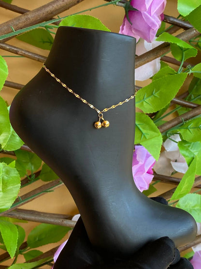 HYPOALLERGENIC ANKLETS STAINLESS STEEL TARNISH/FADE FREE HYPOALLERGENIC