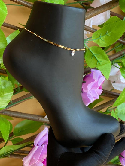 HYPOALLERGENIC ANKLETS STAINLESS STEEL TARNISH/FADE FREE HYPOALLERGENIC