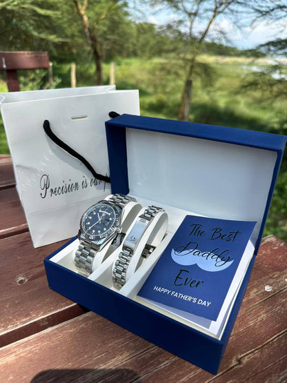 FATHERS DAY GIFT PACKAGE ROLEX X BRACELET BOX,BAG &CARD ENQUIRIES