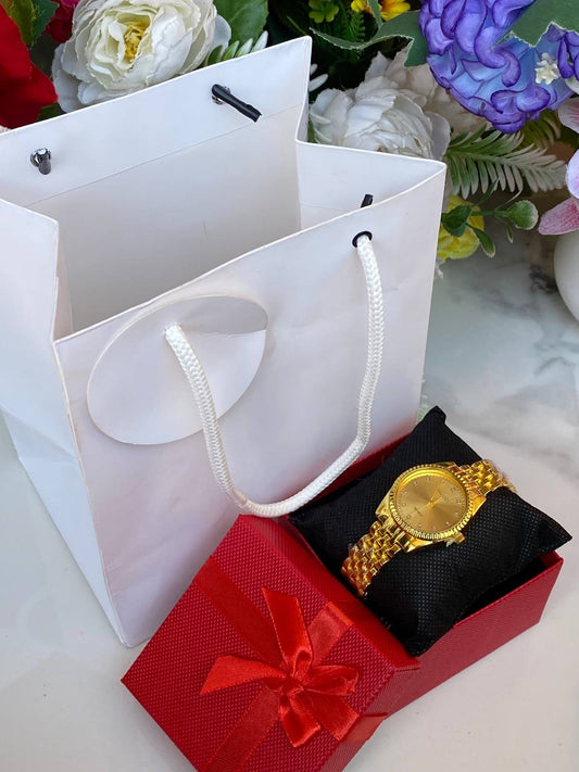 LADIES GIFT WATCH WATER RESITANT BATTERY POWERED & ENQUIRIES