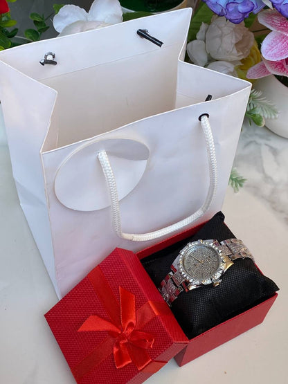 LADIES GIFT WATCH WATER RESITANT BATTERY POWERED & ENQUIRIES