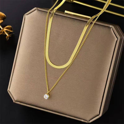 HYPOALLERGENIC NECKLACES NON FADE STAINLESS STEEL HYPOALLERGENIC NECKLACE GIFT BOX &80 ENQUIRIES