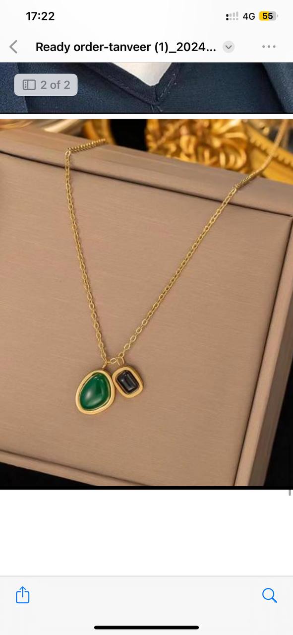 HYPOALLERGENIC NECKLACES NON FADE STAINLESS STEEL HYPOALLERGENIC NECKLACE GIFT BOX &80 ENQUIRIES