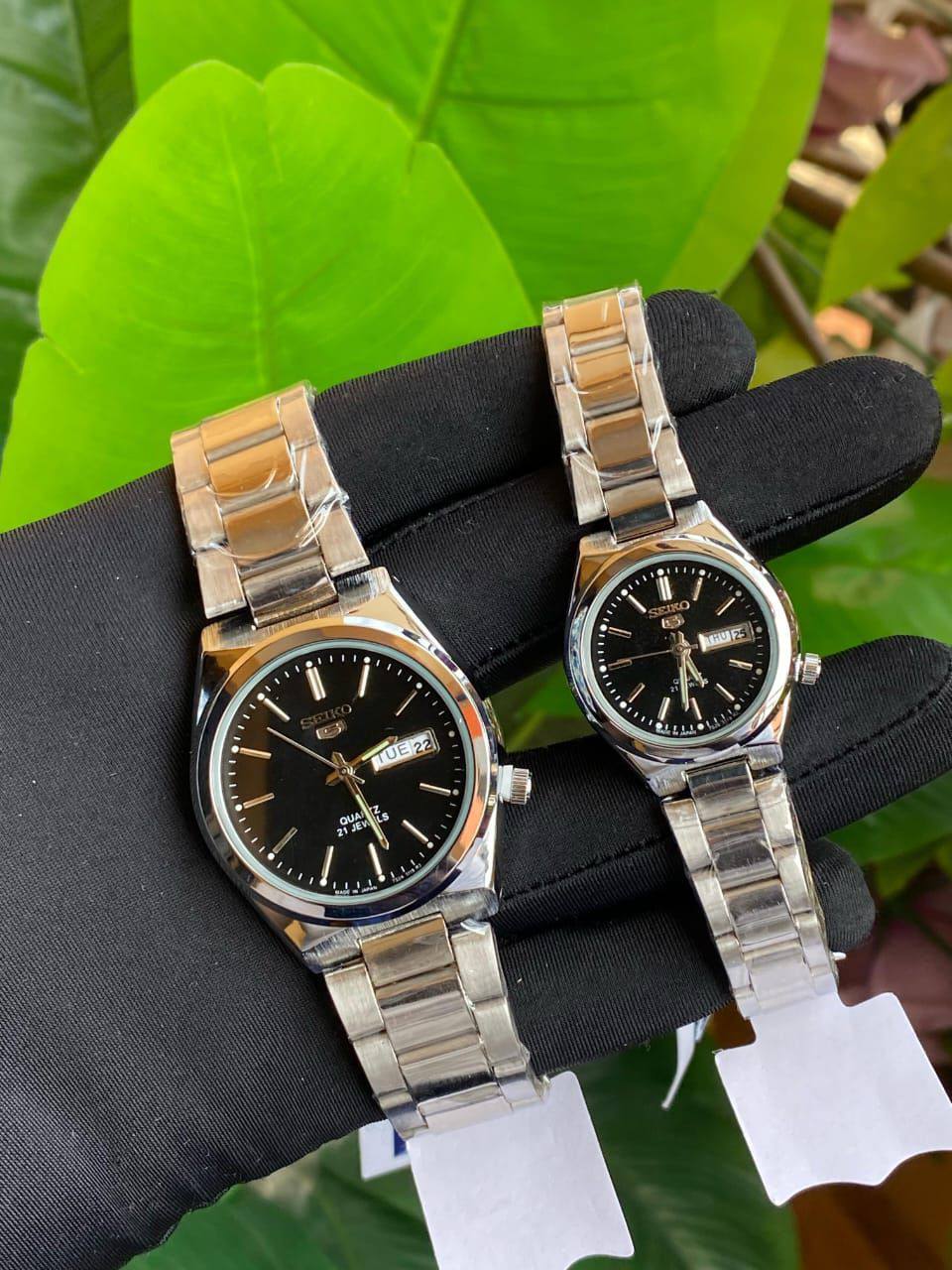 SEIKO 5 COUPLE WATCHES