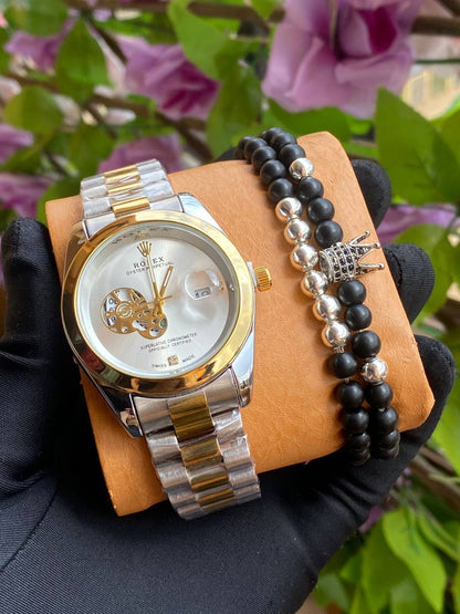 CURREN GENTS WATCH #8329 (LEATHER) WATER RESISTANT CHRONOGRAPH MOVEMENT DATE DISPLAY BATTERY POWERED CURREN BRANDED BOX @ ENQUIRIES