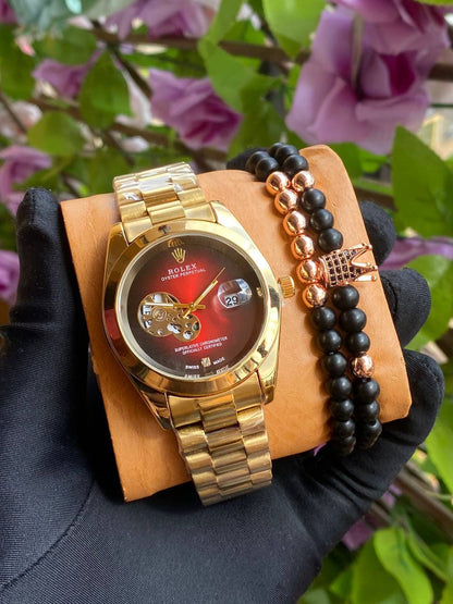 CURREN GENTS WATCH #8329 (LEATHER) WATER RESISTANT CHRONOGRAPH MOVEMENT DATE DISPLAY BATTERY POWERED CURREN BRANDED BOX @ ENQUIRIES