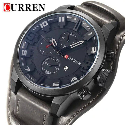 SWISH STYLISH GENTS WATCH DAY/DATE DISPLAY BATTERY POWERED STAINLESS STEEL WATER RESISTANT ENQUIRIES