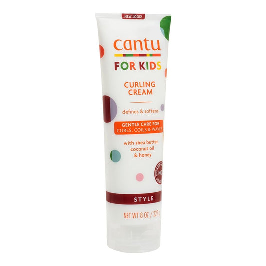 Cantu Care For Kids Curling Cream With Shea Butter, Coconut Oil & Honey Gentle Care For Textured Hair