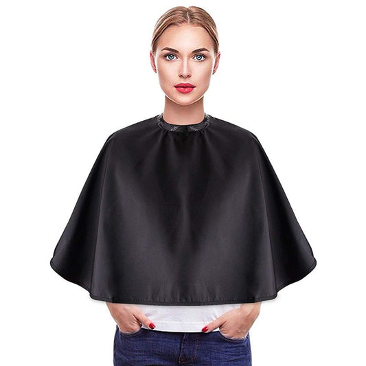 New Arrivals Makeup Cape Makeup Bib Hair Dye Tools Beauty Salon Barber Hair Cutting Cape Cloth Wrap Hairdressing Cape Barber Lightweight Comb-out Beard Apron Shortie Makeup Bib Styling Shampoo Cape