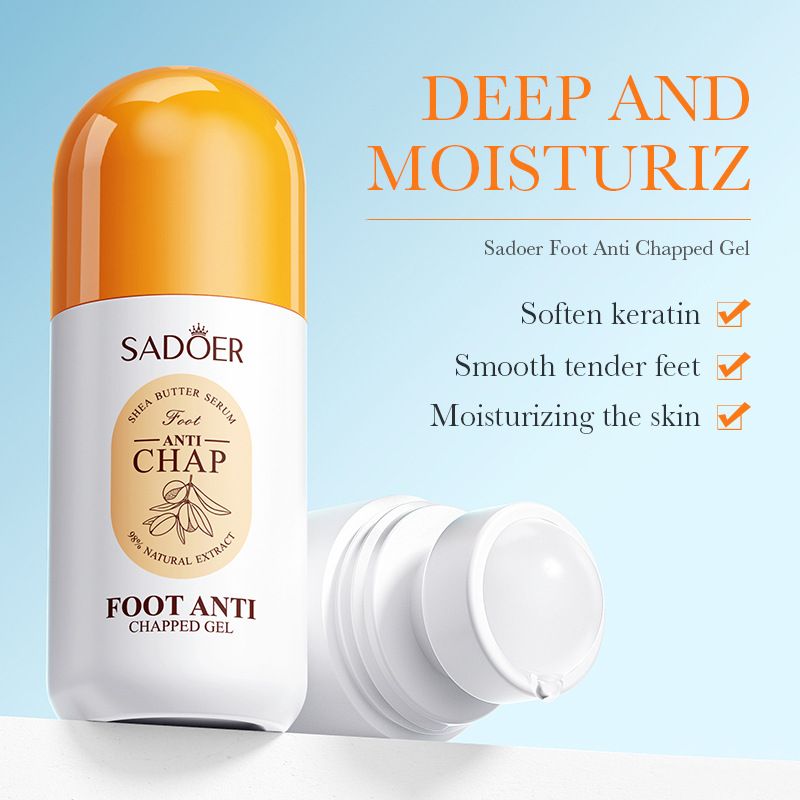 Foot Anti Chapped Gel,Moiturizing the skin,Softening keratin,Smoothing tender feet