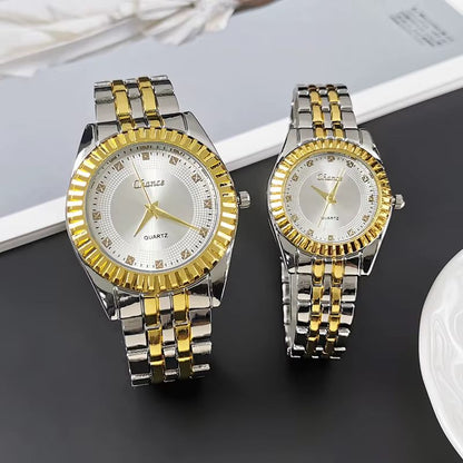New Top Couple Watches Man Luxury Famous Lover's Watch Men Quartz Watches Luxury Men Business Watches Fashion Women Watches Women For Gifts
