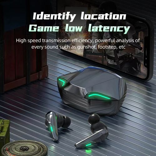 New Arrivals Bluetooth 5.0 Earphones TWS Wireless SportHeadphones Hanging Ear Touch Earphone Gaming Wireless Bluetooth Headset Earphone Bluetooth Earbuds HIFI With Mic Charging Box