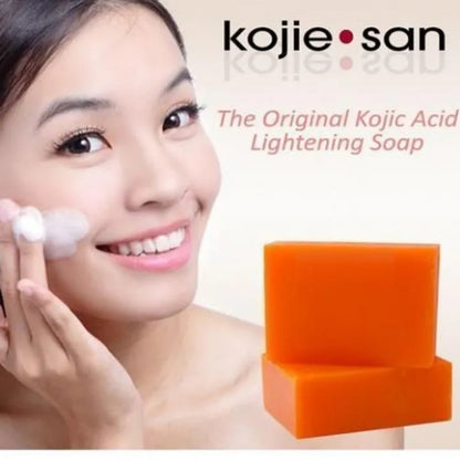 3PIECES Kojic Acid Soap Kojie San Skin Lightening Soap