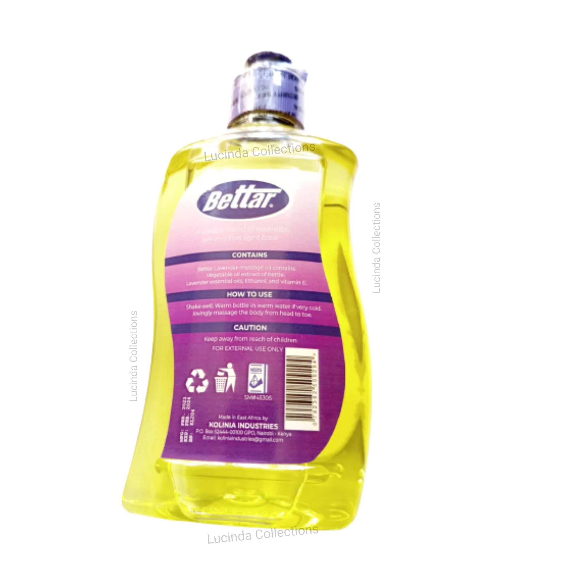 Bettar Massage & Aromatherapy Oil With Lavender Essential Oils