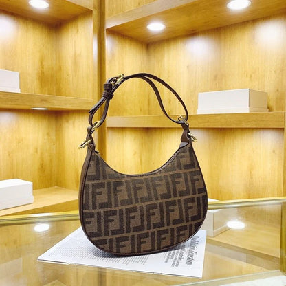 Mateamoda Elegant Designer Monogram Hobo Underarm Bag