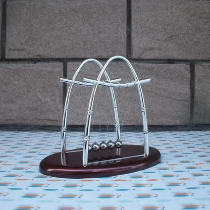 Newton's Cradle Balance Steel Ball Teaching Supplies Physics Science Pendulum Desktop Toys Stress Relief Gifts Home Decoration