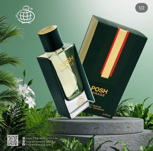 Posh Mirage 80ml for Men by Fragrance world