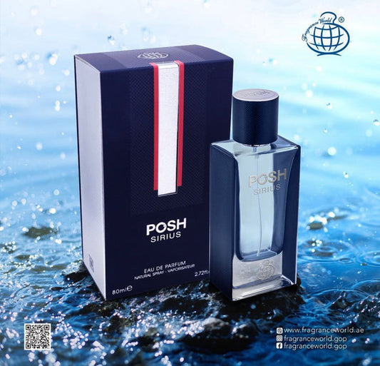 Posh Sirius Perfume FOR Men By Fragrance World 80ml