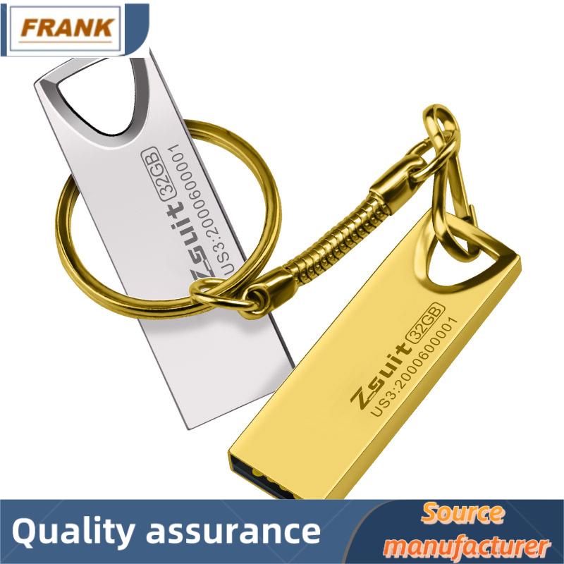 FRANK Metal usb flash disk 16G 32G 64G flashdisk U disk flash drive creative flashdrive USB disk